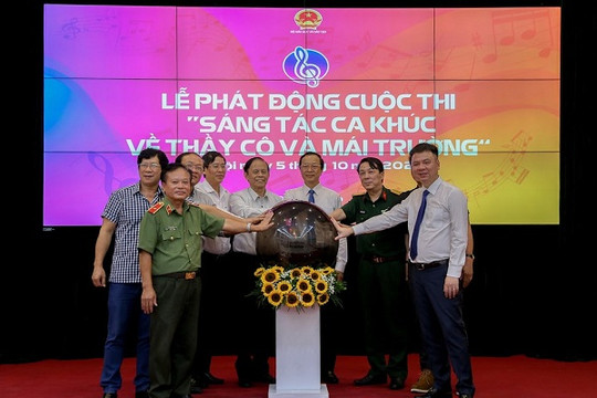 Phát động cuộc thi “Sáng tác ca khúc về thầy cô và mái trường”