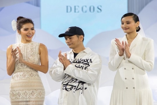 Lê Thuý trở lại sàn diễn sau 2 năm vắng bóng, “chạm trán” Minh Tú tại show NTK Nguyễn Phương Đông