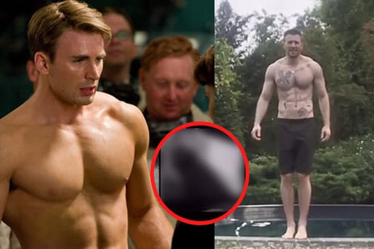 'Đội trưởng Mỹ' Chris Evans khoe body nóng bỏng bên hồ bơi sau sự cố lộ ảnh nhạy cảm gây náo loạn mạng xã hội