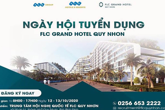 Chuẩn bị khánh thành khách sạn lớn nhất Việt Nam, FLC Quy Nhơn tuyển dụng quy mô lớn