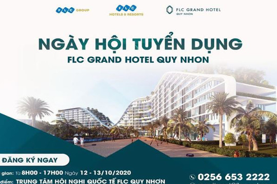 Khách sạn FLC Grand Hotel Quy Nhơn tổ chức Ngày hội Tuyển dụng để chuẩn bị Pre-Opening vào tháng 11 năm 2020