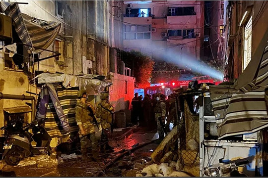 Lại cháy nổ kinh hoàng ở Beirut, gần 60 người thương vong