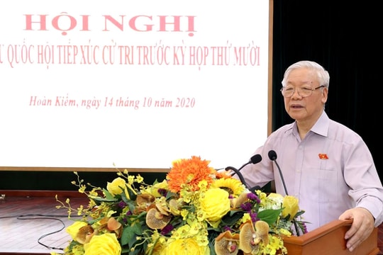 Tổng Bí thư, Chủ tịch nước: Cán bộ của Hà Nội phải bản lĩnh trí tuệ, công dân của Thủ đô phải mẫu mực