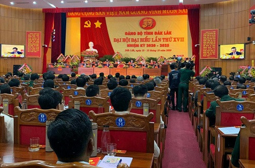 Đại hội Đảng bộ tỉnh Đắk Lắk lần thứ XVII  (nhiệm kỳ 2020 – 2025)