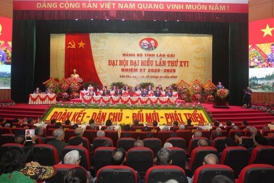 Lào Cai: Khai mạc Đại hội đại biểu Đảng bộ tỉnh lần thứ XVI