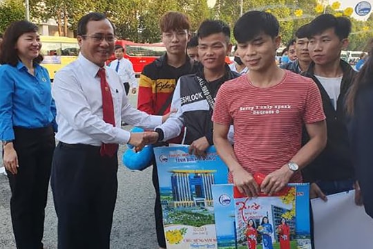 Bình Dương chú trọng hoạt động công đoàn và phong trào công nhân lao động