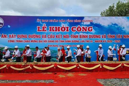 Bình Dương: Hàng loạt công trình chào mừng Đại hội Đảng bộ tỉnh