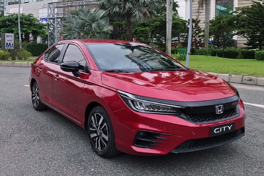 Honda City thế hệ mới có bản thể thao RS