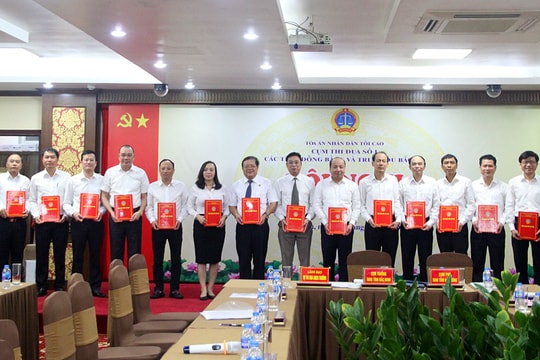 Cụm thi đua số I TAND: Vượt qua khó khăn, hoàn thành xuất sắc các chỉ tiêu công tác
