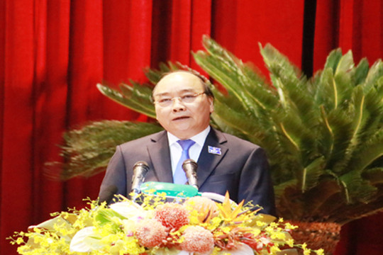 Thủ tướng Nguyễn Xuân Phúc dự Đại hội Đảng bộ tỉnh Nghệ An