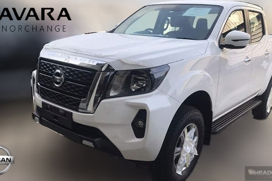 Lộ diện hình ảnh đầu tiên của Nissan Navara NP300 2021