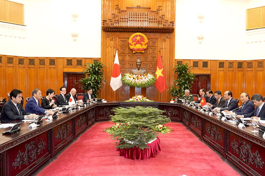 Hội đàm giữa hai Thủ tướng Việt Nam và Nhật Bản