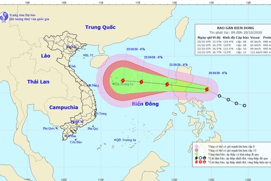 Cảnh báo thông tin giả mạo về bão số 8