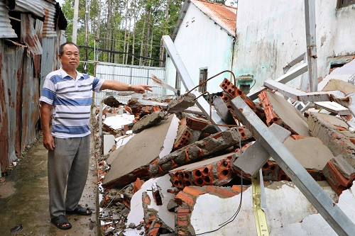 Kiên Giang: Cưỡng chế nhà đất của gia đình có công với cách mạng không thấu tình đạt lý
