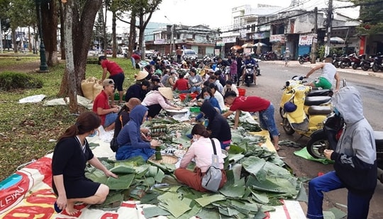 Người dân Tây Nguyên hướng về miền Trung: Yêu thương là sẻ chia