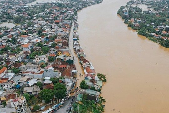 Cảnh báo lũ trên các sông từ Nghệ An đến Thừa Thiên Huế