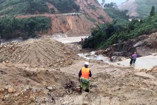 Vụ sạt lở Thủy điện Rào Trăng 3: Tìm thấy thêm 1 thi thể nạn nhân