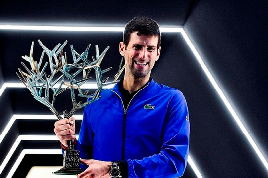 Djokovic không tham dự Paris Masters