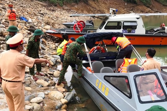 Tìm thấy thi thể thứ 4 trong vụ sạt lở Thủy điện Rào Trăng 3