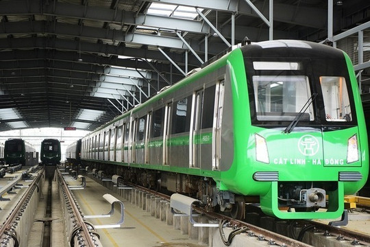 Đường sắt Cát Linh - Hà Đông hoàn thành chạy thử năm 2020