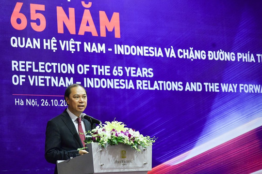 Hợp tác Việt Nam - Indonesia góp phần củng cố vai trò trung tâm của ASEAN