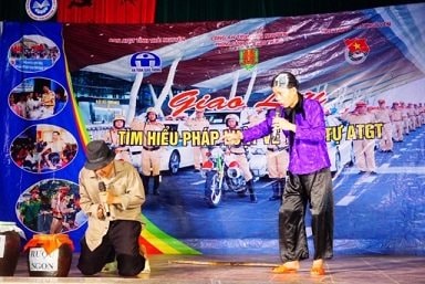 Thái Nguyên: Trên 3.000 học sinh được tuyên truyền về an toàn giao thông