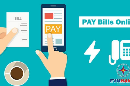 Hơn 99% khách hàng thanh toán tiền điện qua ngân hàng và các tổ chức trung gian thanh toán 