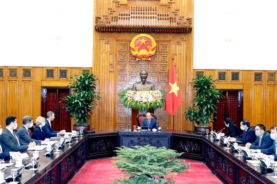 Thủ tướng mong muốn Hoa Kỳ sớm đầu tư vào các dự án lớn