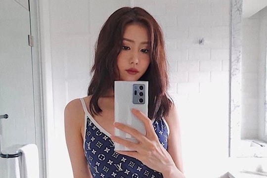 Min “đốt mắt” người nhìn với bikini cực kỳ sang chảnh