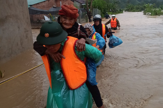 Tây Nguyên thiệt hại khi bão Molave quét qua
