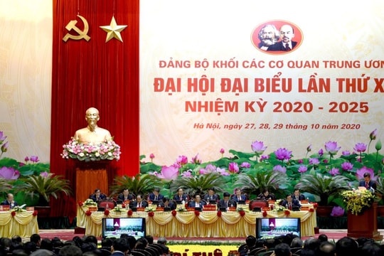 Khai mạc Đại hội đại biểu Đảng bộ Khối các cơ quan Trung ương