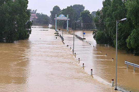 Chở cháu qua đường ngập lụt, chú được cứu còn hai cháu mất tích