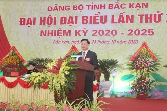 Đồng chí Hoàng Duy Chinh được bầu làm Bí thư Tỉnh ủy Bắc Kạn