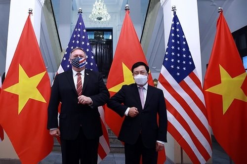 Phó Thủ tướng Phạm Bình Minh hội đàm với Ngoại trưởng Hoa Kỳ