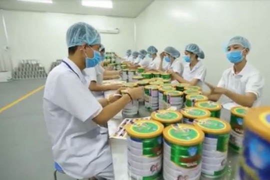 Thăm quan dây chuyền sản xuất hiện đại của Công ty Cổ phần sữa Hà Lan