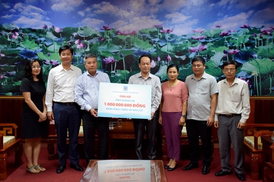 15 ngày với 328 tỷ đồng là tấm lòng Petrovietnam cùng các đơn vị thành viên 
gửi tới đồng bào miền Trung bị bão lũ và người nghèo trong cả nước