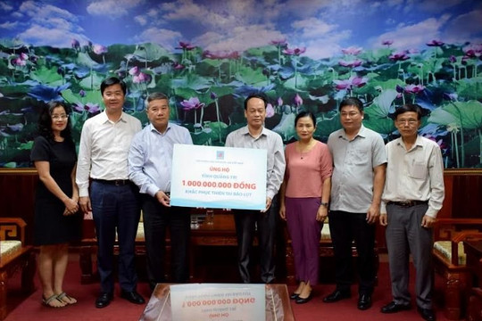 Petrovietnam kêu gọi được 328 tỷ đồng ủng hộ đồng bào miền Trung bị bão lũ và người nghèo trong cả nước