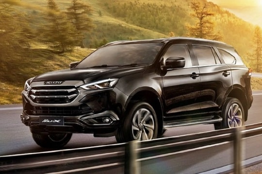 Isuzu mu-X 2021 chính thức trình làng