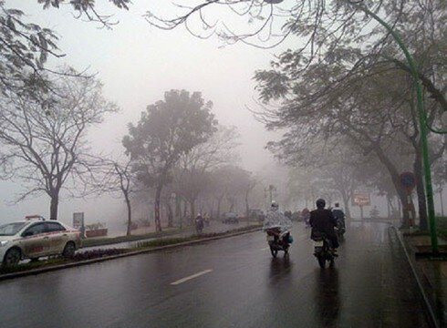 Không khí lạnh tăng cường gây mưa ở Bắc Bộ và Bắc Trung Bộ