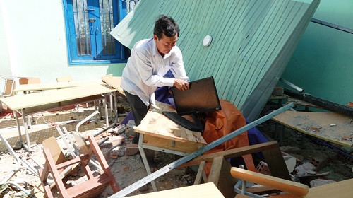 Quảng Ngãi thiệt hại 3.200 tỷ đồng do bão số 9 gây ra