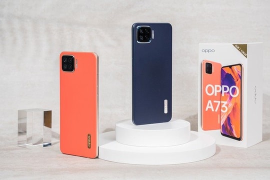 Oppo A73 trình làng với giá 5 triệu đồng