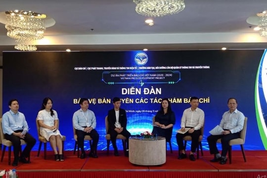 Bộ TT&TT tổ chức diễn đàn “bảo vệ bản quyền các tác phẩm báo chí”