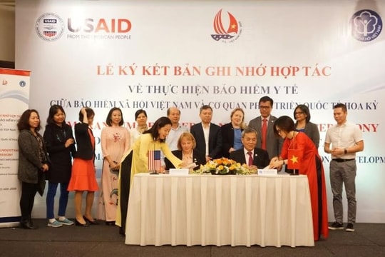 Bảo hiểm xã hội Việt Nam hợp tác cùng cơ quan Phát triển Quốc tế Hoa Kỳ trong lĩnh vực bảo hiểm y tế