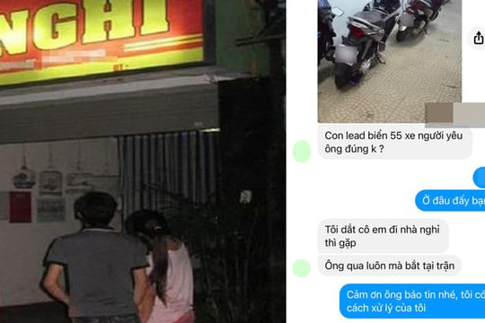 Đi nhà nghỉ với người yêu của bạn thân, chàng trai còn nhắn tin 'trêu ngươi': 'Ông qua luôn mà bắt tại trận'