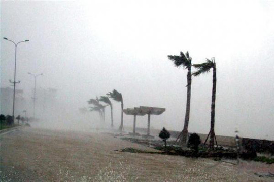 Bão số 11 gây sóng lớn và gió giật mạnh trên biển