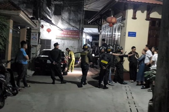 Bắt, khám xét khẩn cấp nhà “ông trùm” cho vay nặng lãi ở Thái Bình