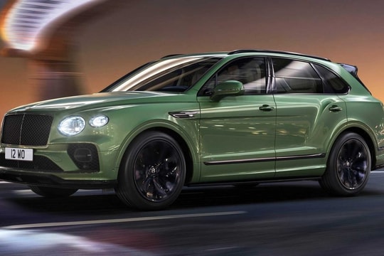 Lộ hình ảnh của Bentley Bentayga 2021