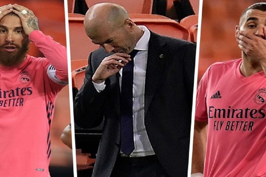 Real thảm bại: Khi niềm tin là thứ phản bội Zidane