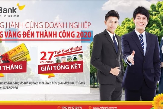 HDBank dành hơn 1,2 tỷ đồng tri ân khách hàng doanh nghiệp dịp cuối năm
