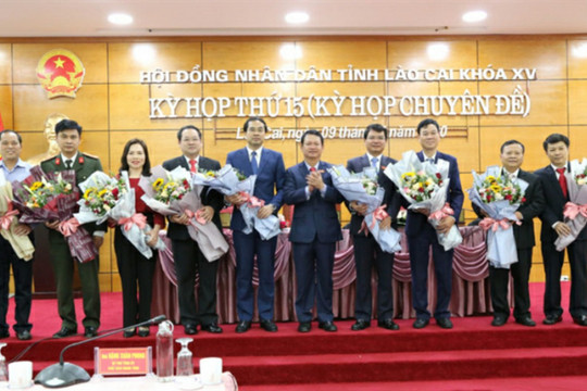 Lào Cai: Kiện toàn bộ máy nhân sự Hội đồng nhân dân, Ủy ban nhân dân tỉnh